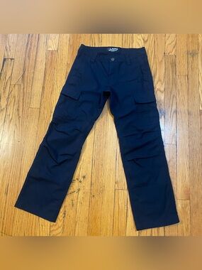 Navy cargo pants by LA Police Gear | Utility & Work
